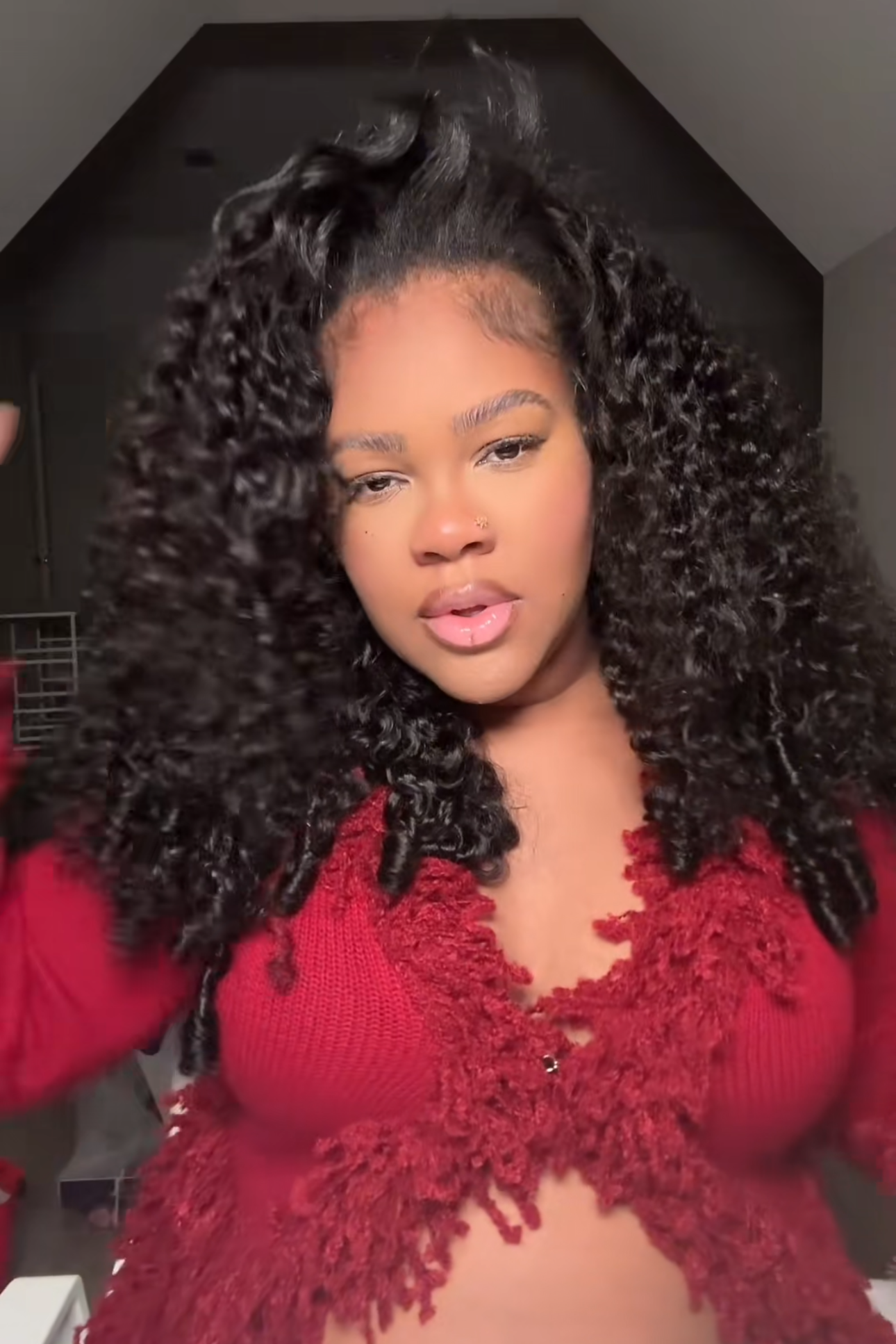 WavyMyHair Burmese Curly Half Wig