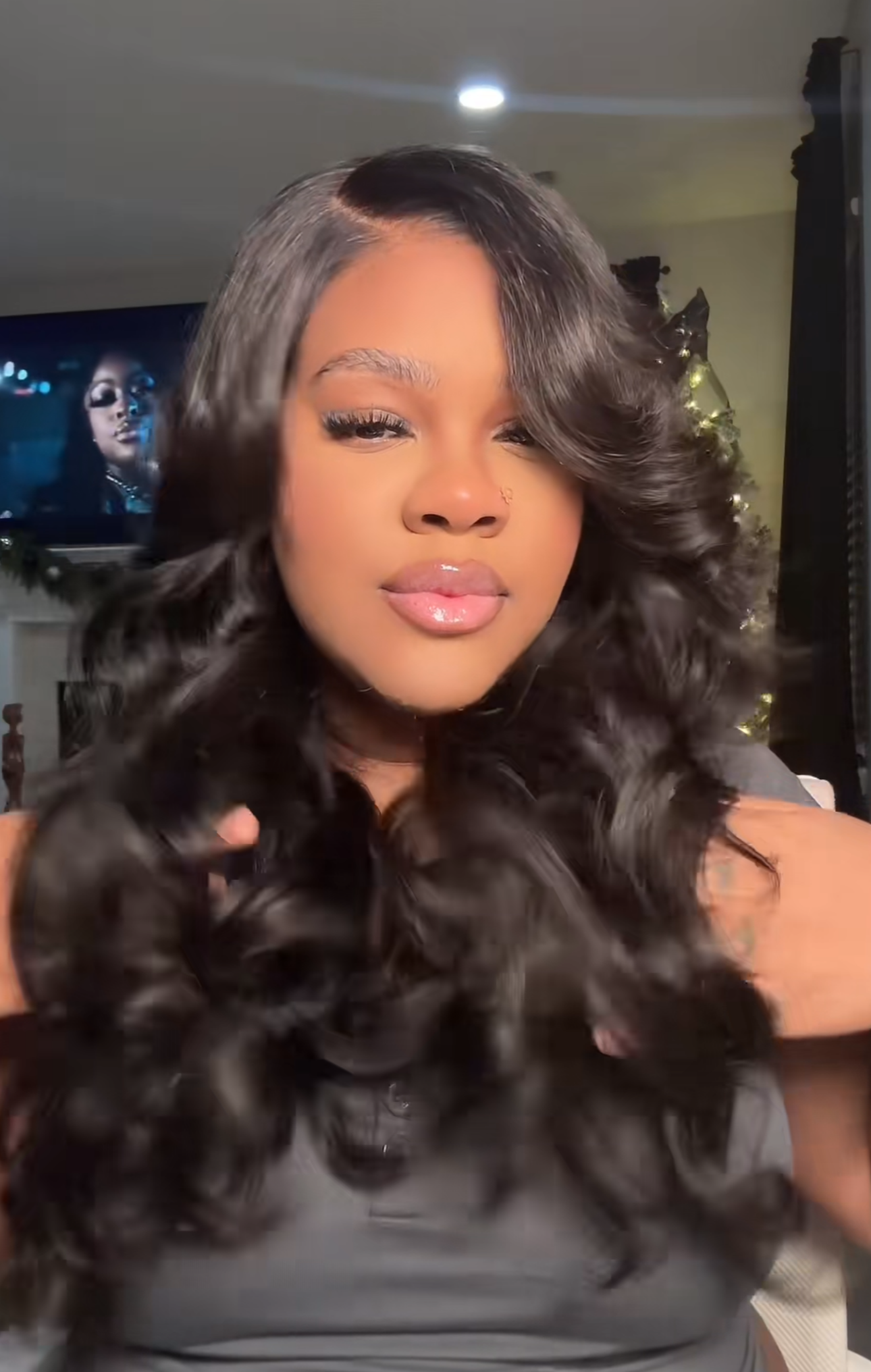 Luv Me Hair Glueless 7x6 Pre Curled Wig