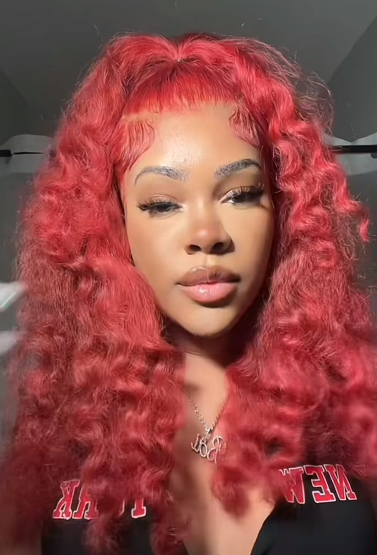 Genius Wigs Crystal Lace Wet & Wavy |nvisible 2 in1 Straight to Curly Wig