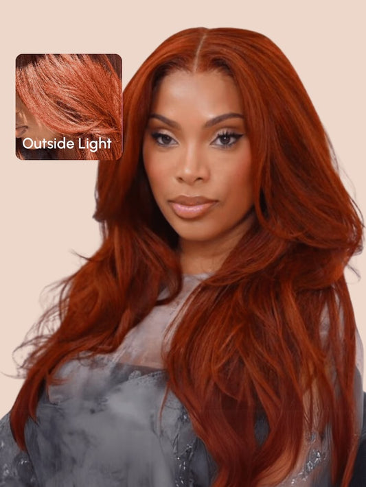 (Never Worn Brand New) 13x4 Unice Reddish Brown Wig