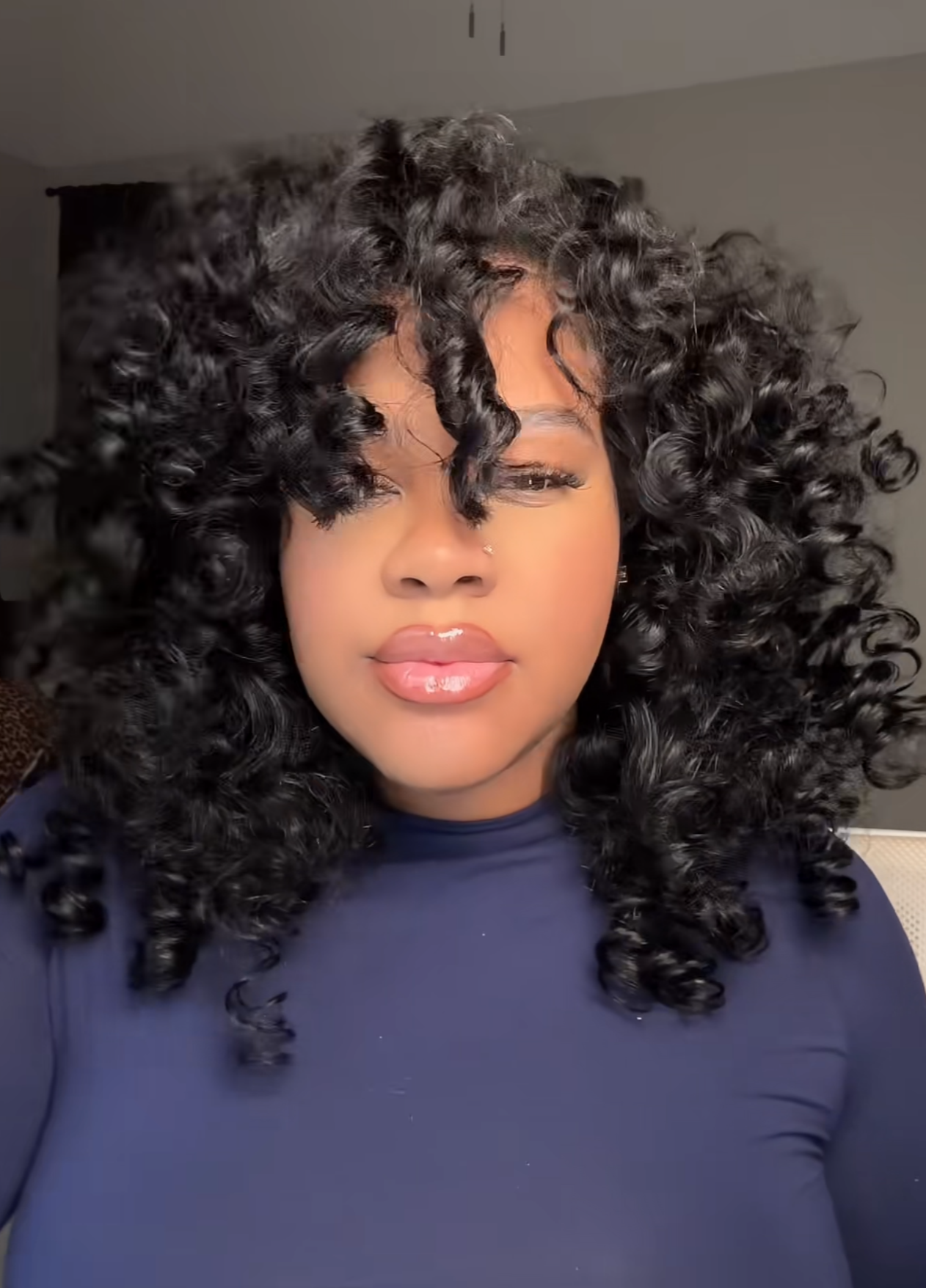 Sterly Wand Curl Half Wig