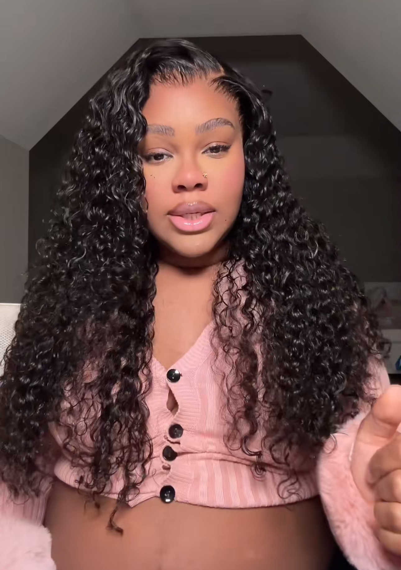 Newshion Hair 13x6 Water Curl Wig
