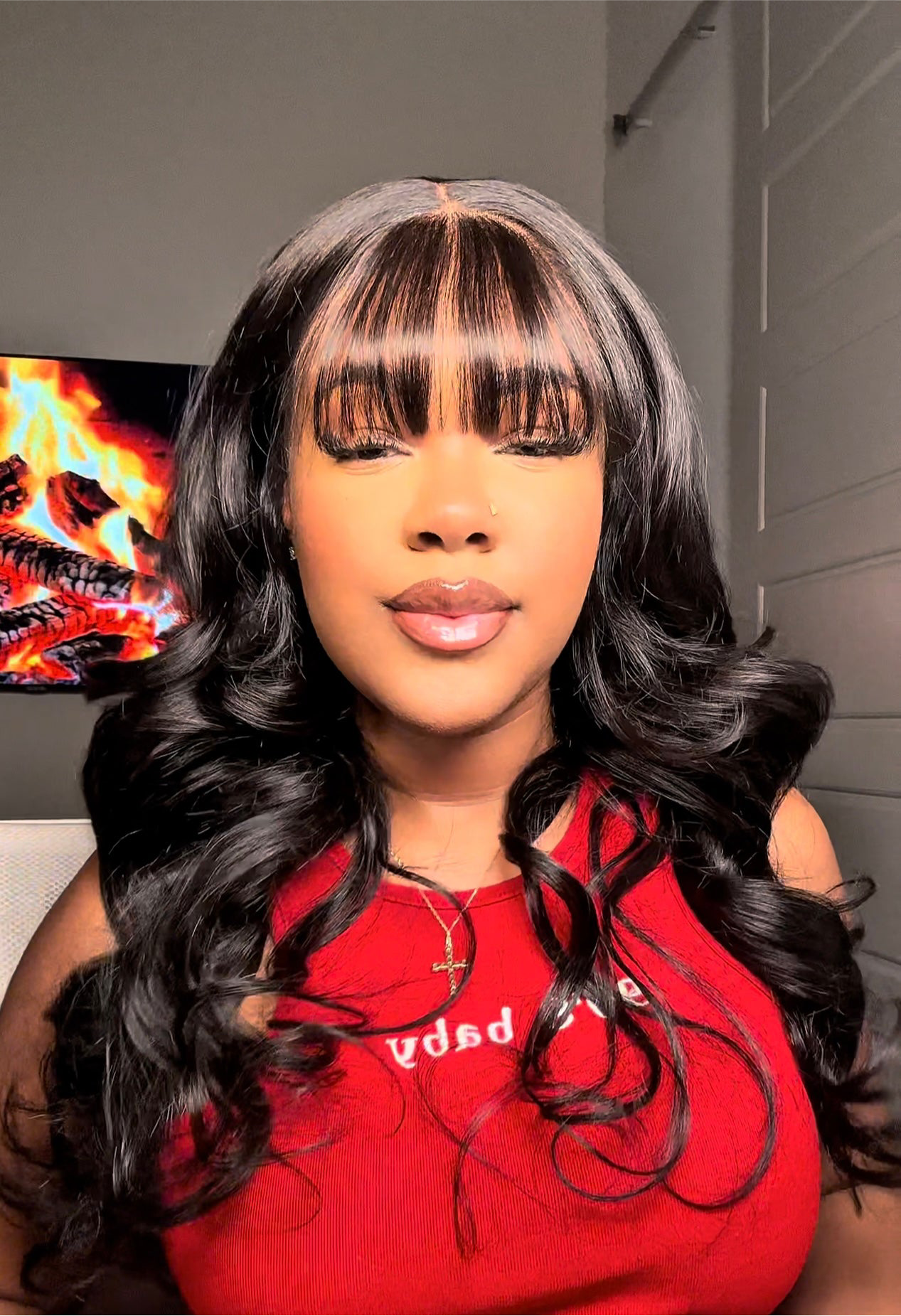 UNICE GLUELESS LAYERED BANG WIG