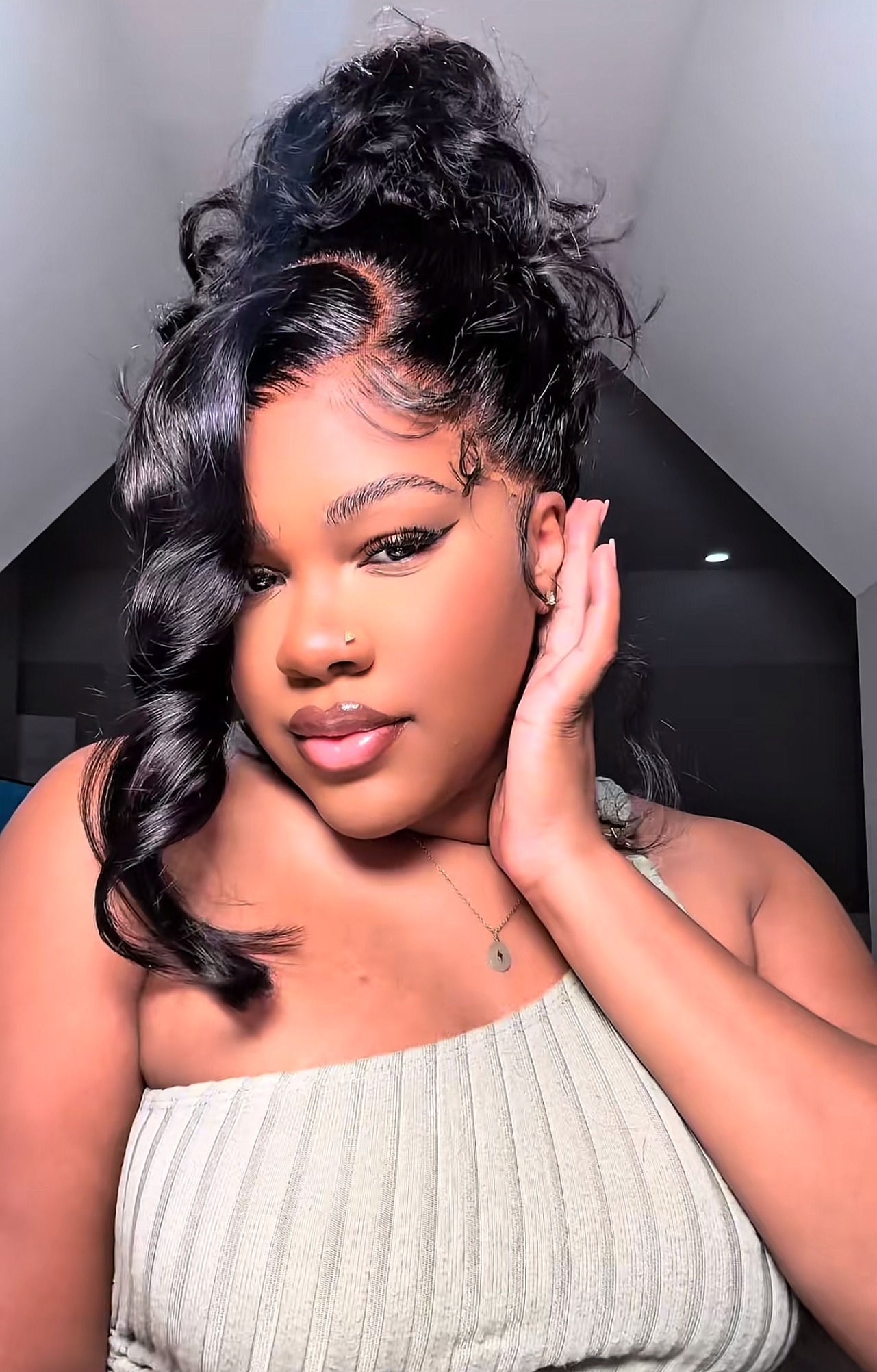 Alipearl 360 Lace  Ponytail Wig
