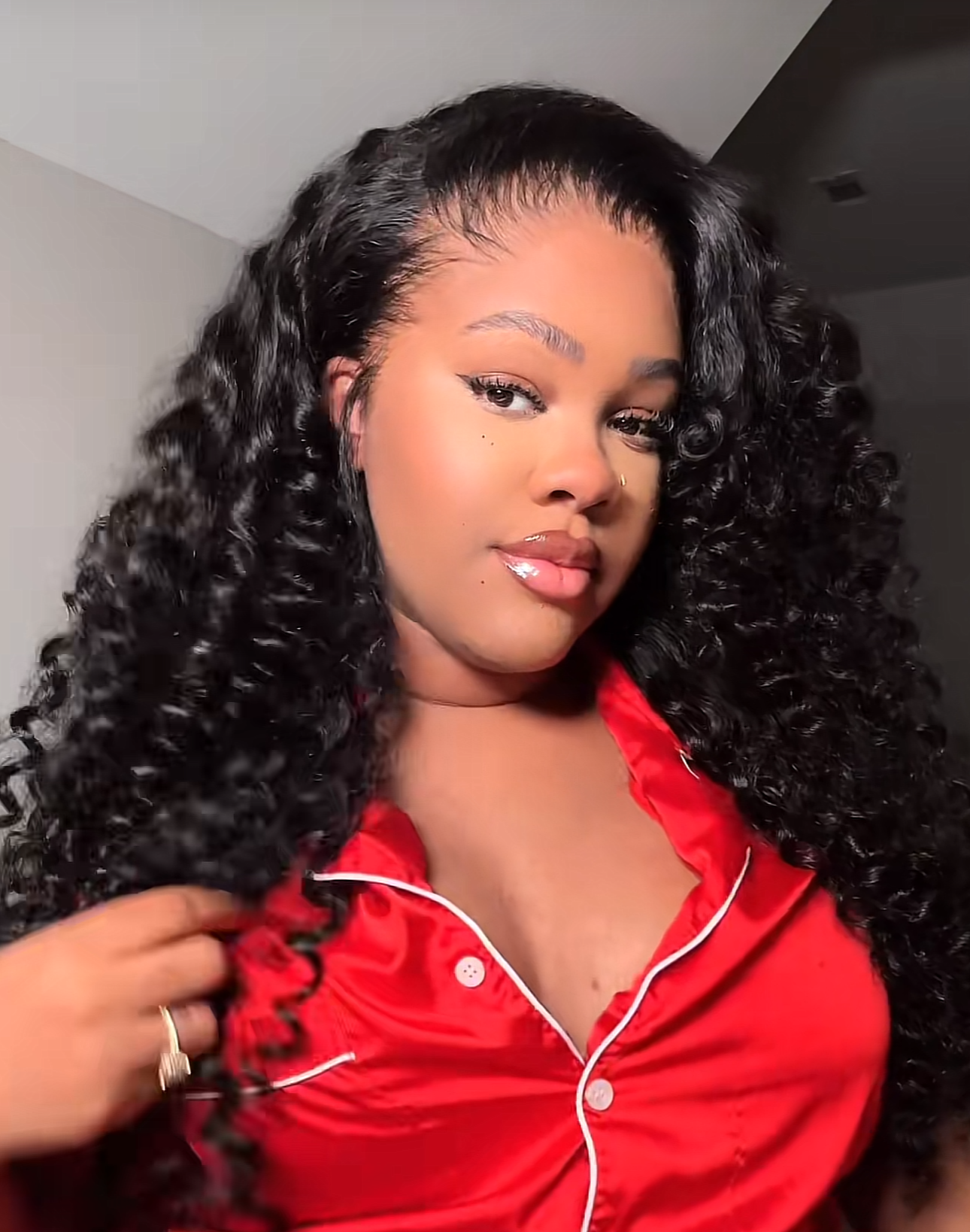 Sterly Hair 13x6 Frontal Deep Wave Wig