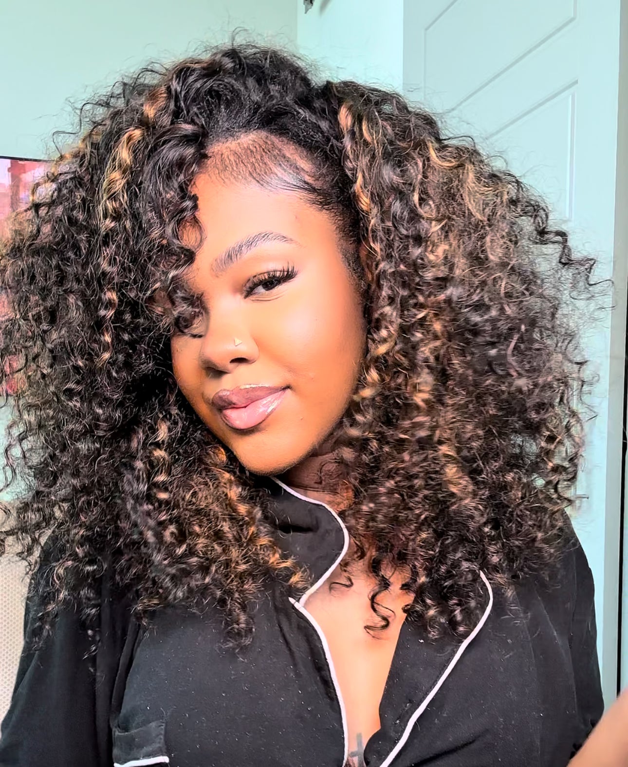 WAVY MY HAIR HIGHLIGHT HALF WIG