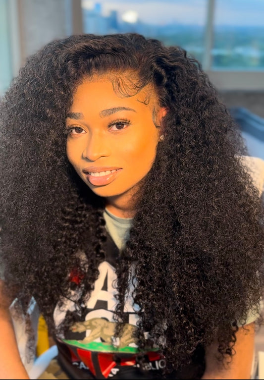 Zlike Lace Curly Hair 13x4"